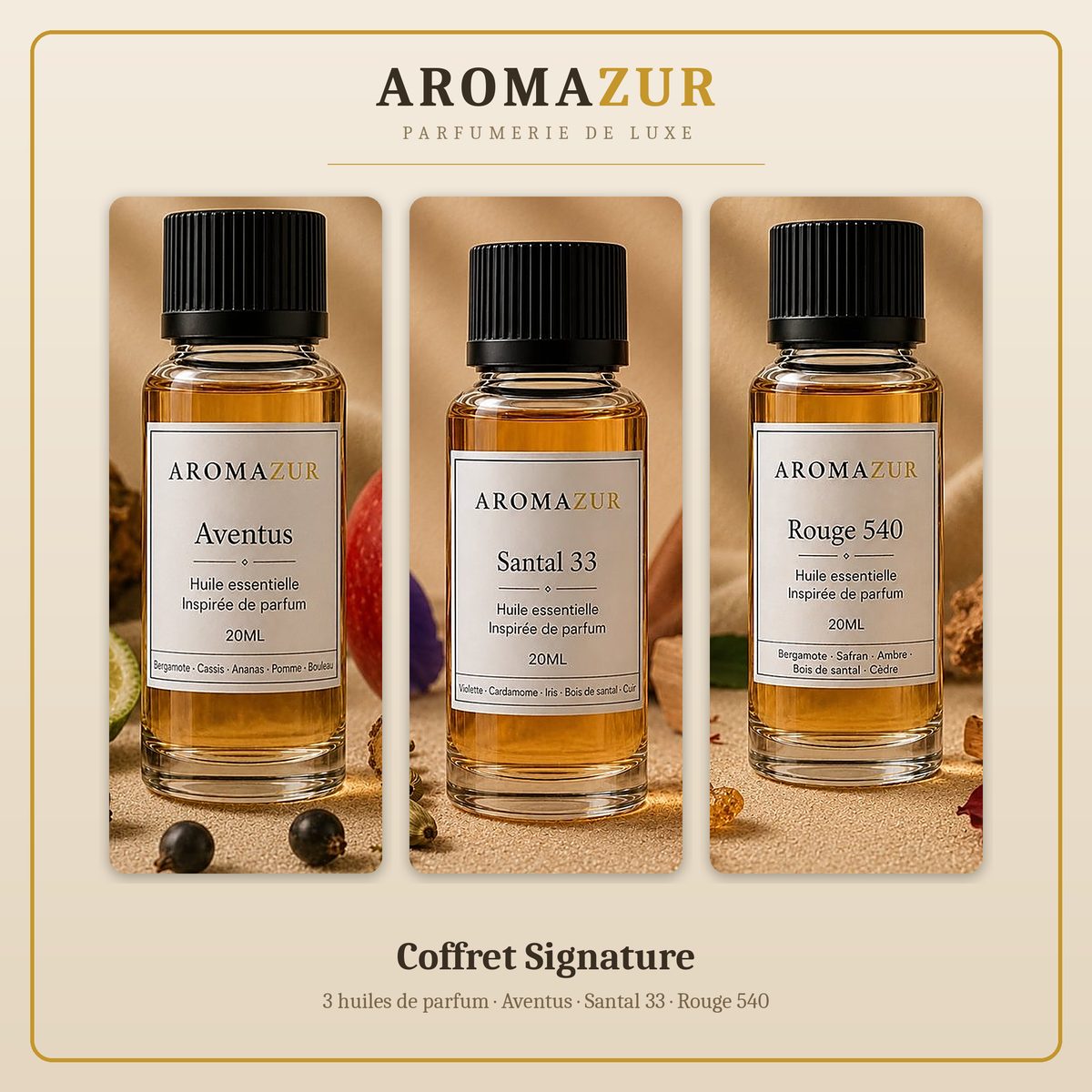 Coffret Top 3 Signatures